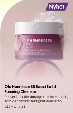 VITA Ole Henriksen B5 Boost Solid Foaming Cleanser tilbud