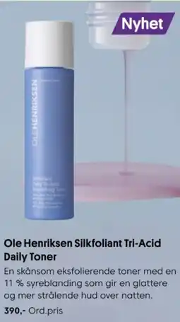 VITA Ole Henriksen Silkfoliant Tri-Acid Daily Toner tilbud