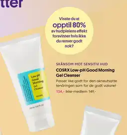 VITA Cosrx Low-pH Good Morning Gel Cleanser tilbud