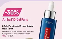VITA L'Oréal Paris Revitalift Laser Retinol Night Serum tilbud