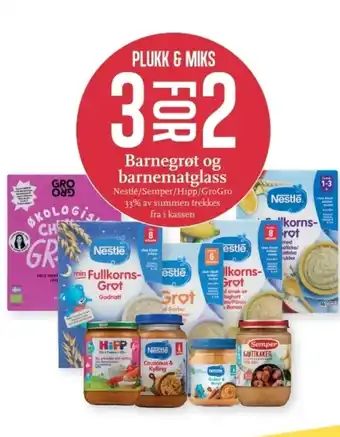 Nestlé/Semper/Hipp/GroGro