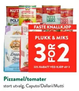 Jacobs Pizzamel/tomater tilbud