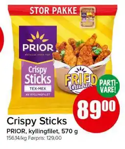 Spar CRISPY STICKS tilbud