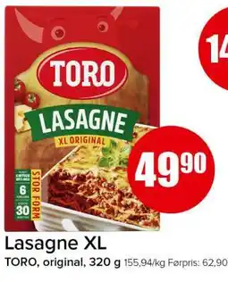 Spar Lasagne XL tilbud
