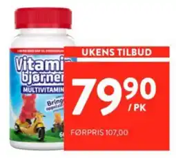Jacobs Vitamin bjørner Multivitamin tilbud