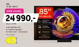 ELON TCL tv 85" 85C7L tilbud