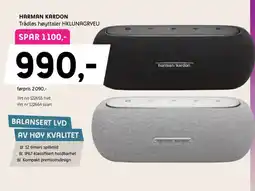 ELON Harman Kardon trådløs høyttaler tilbud
