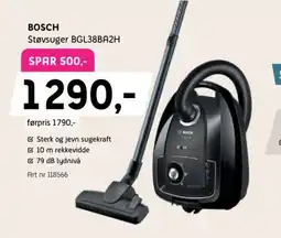 ELON Bosch støvsuger BGL38BA2H tilbud