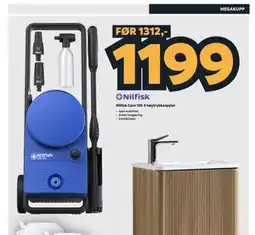 Megaflis Nilfisk Core 125-5 høytrykksspyler tilbud