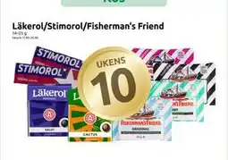 Joker Läkerol/Stimorol/Fisherman's Friend tilbud