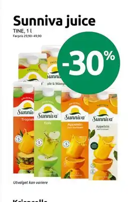 Joker Sunniva juice tilbud