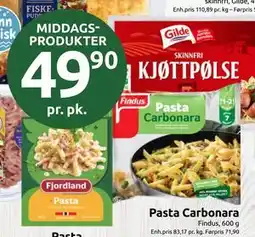 Joker Pasta Carbonara tilbud