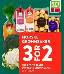Jacobs NORSKE GRØNNSAKER tilbud