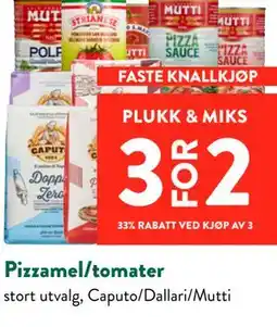 Jacobs Pizzamel/tomater tilbud