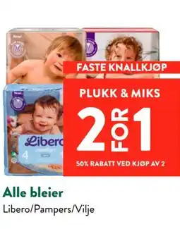 Jacobs Alle bleier tilbud