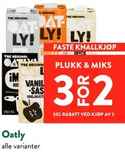 Jacobs Oatly tilbud