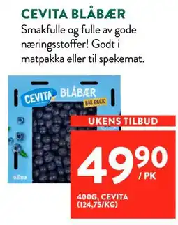 Jacobs CEVITA BLÅBÆR tilbud