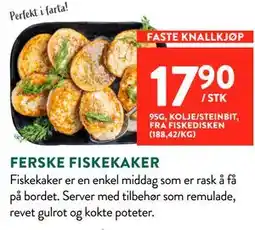 Jacobs FERSKE FISKEKAKER tilbud