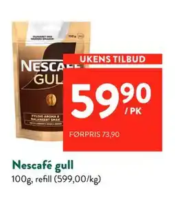 Jacobs Nescafé gull tilbud