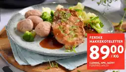 Jacobs Ferske nakkekoteletter tilbud