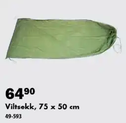 Biltema Viltsekk tilbud