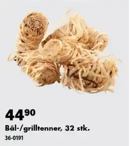 Biltema Bål-/grilltenner tilbud
