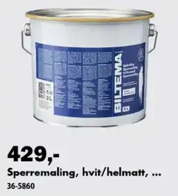 Biltema Biltema sperremaling tilbud
