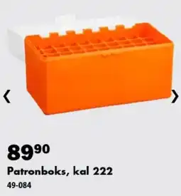 Biltema Patronboks, kal 222 tilbud