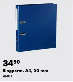 Biltema Ringperm, A4, 50 mm tilbud