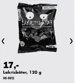 Biltema Biltema Lakrisbåter tilbud