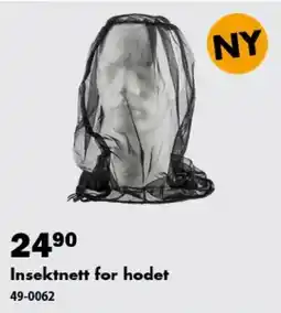 Biltema Insektnett for hodet tilbud