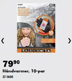 Biltema Håndvarmer, 10-par tilbud