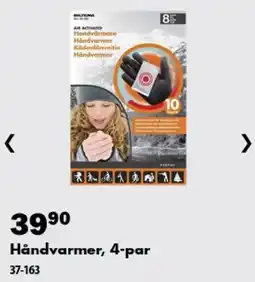 Biltema Bilzema Håndvarmer tilbud