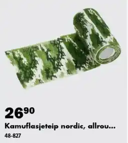 Biltema Kamuflasjeteip nordic tilbud
