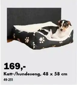 Biltema Katt-/hundeseng tilbud