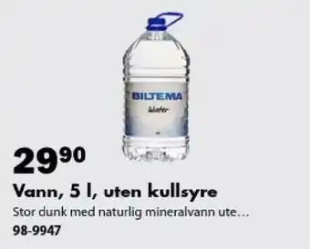 Biltema Biltema vann tilbud