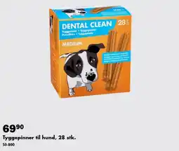 Biltema Dental Clean Tuggpinnar Tyggepinner tilbud