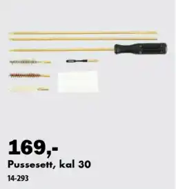 Biltema Pussesett, kal 30 tilbud