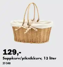 Biltema Soppkurv/piknikkurv tilbud