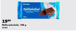 Biltema Biltema melkesjokolade tilbud