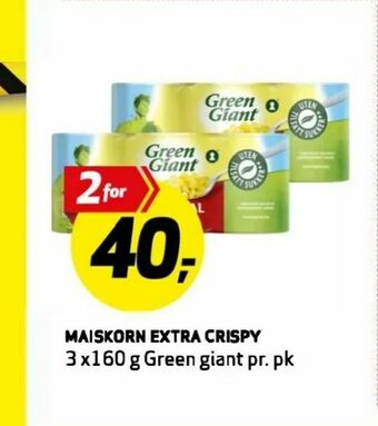 Bunnpris Maiskorn extra crispy tilbud