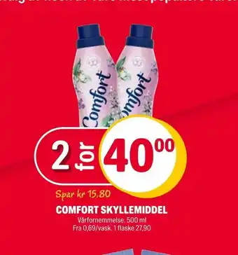 Coop Extra Comfort skyllemiddel tilbud