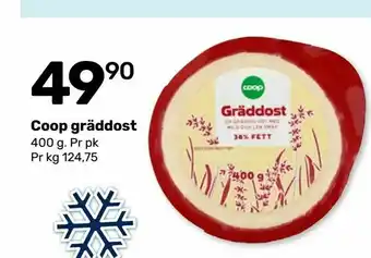 Coop Marked Coop gräddost tilbud