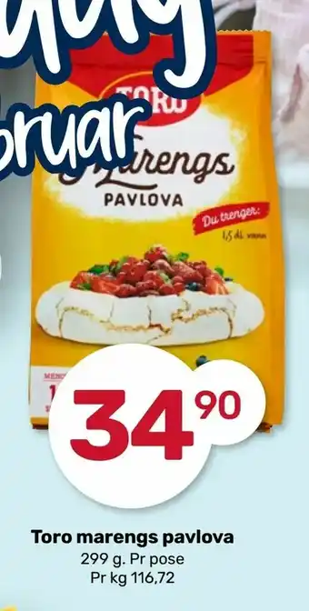 Coop Marked Toro marengs pavlova tilbud