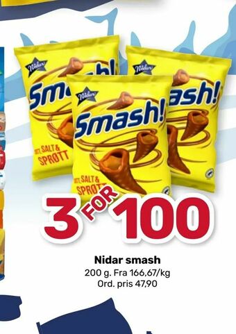 Coop Marked Nidar smash tilbud