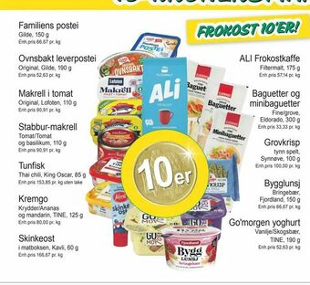 Joker ALI Frokostkaffe tilbud