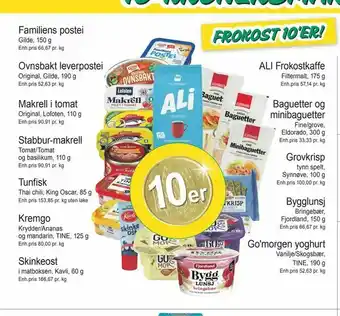 Joker Baguetter og minibaguetter tilbud