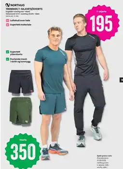 Sport Outlet Northug trenings t-skjorte/shorts tilbud