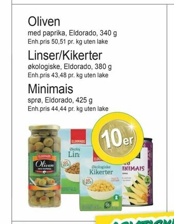 Joker Linser/Kikerter tilbud