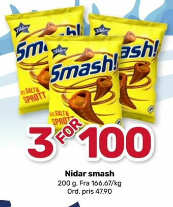 Matkroken Nidar smash tilbud